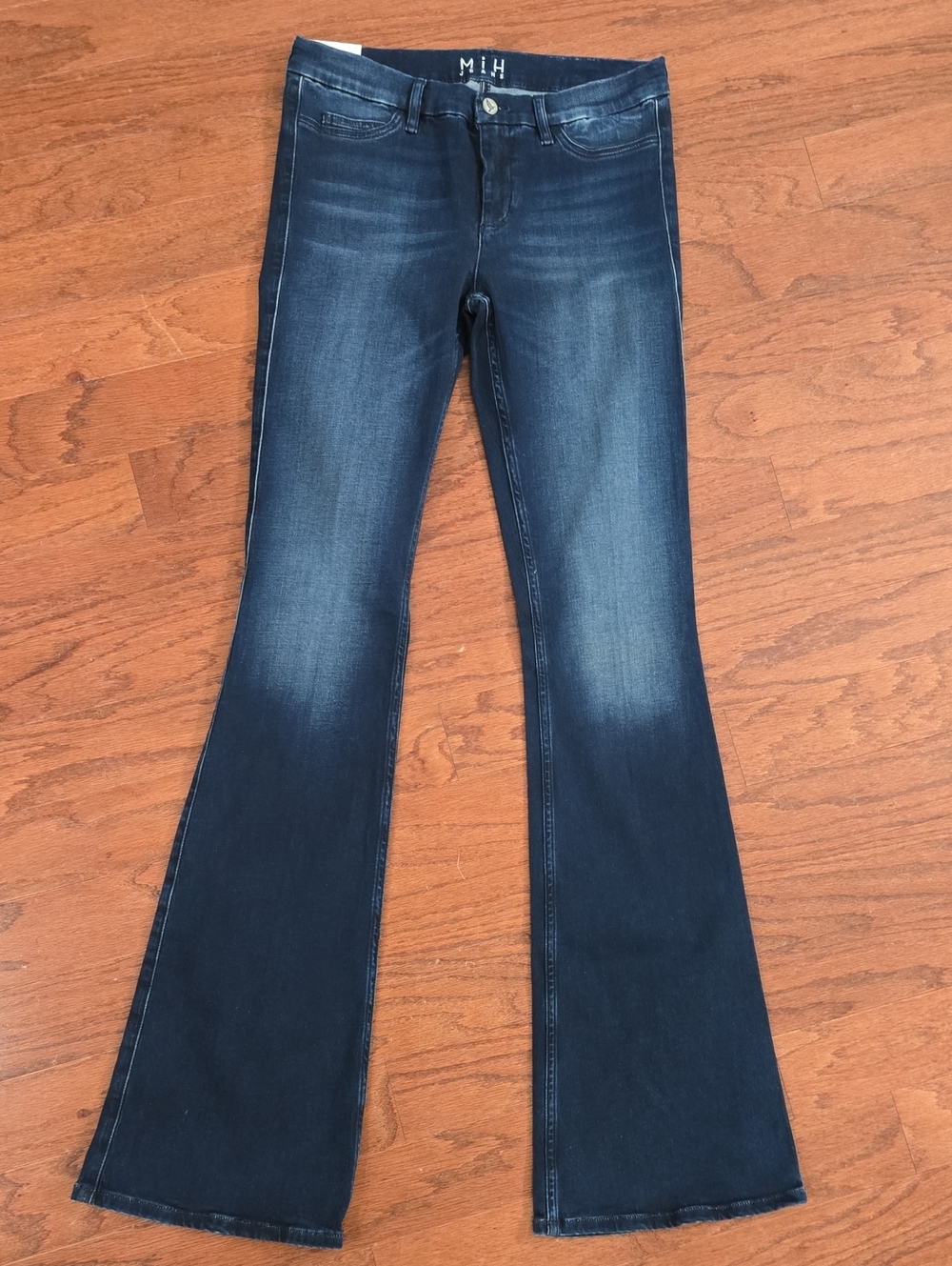 MiH Skinny Marrakesh Kick Flare High-Rise Denim Size 28 NEW